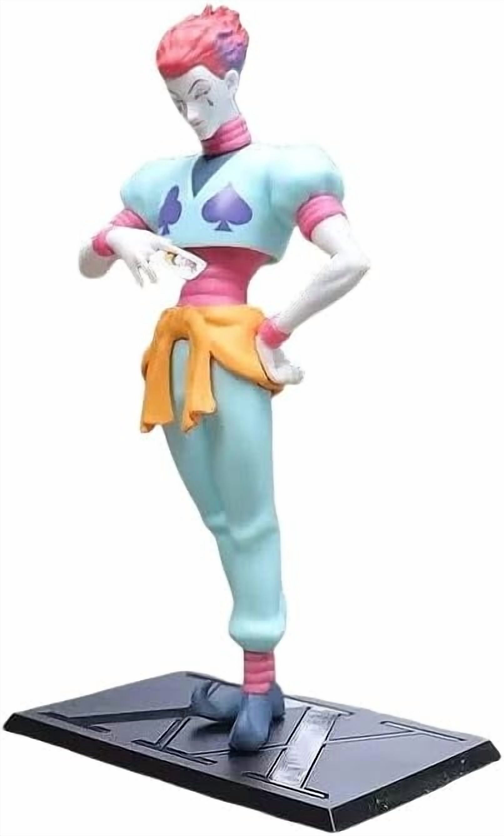 Newly Poker Hisoka Figures, Hunter Figure Statue 20cm/7.9inch Anime Character Collection Model Desktop Decoration Gift