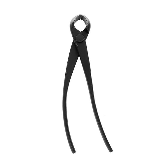 LEORX Carbon Steel Cutting Plier for Garden Bonsai Wire Cable and Round Branch Cutter Black