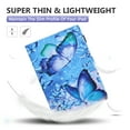 thumbnail image 6 of Dteck Case for iPad 9.7 2018 2017 / iPad Air 2 / iPad Air, Folio Stand PU Leather Case Soft TPU Back Cover with Auto Sleep Wake for iPad 9.7 inch (6th Gen, 5th Gen)/iPad Air 2/iPad Air,Blue Butterfly, 6 of 8