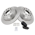 thumbnail image 2 of TRQ Brake Pad & Rotor Kit Brake Pads Brake Rotor Ceramic Fits Select 2018-2020 Jeep Wrangler, 2 of 5