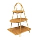 thumbnail image 2 of Cesta Tejida de Frutas Canasta Organizadora de Comida Soporte para Repostería Bandeja de Frutas Decorativa Hecha a Mano Adecuada para Baño Dormitorio, 2 of 8