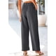 thumbnail image 5 of Pantalones PRETTYGARDEN Palazzo Mujer Tiro Alto Pierna Ancha Gris Oscuro Talle S, 5 of 9