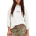 thumbnail image 6 of Girls Warm Undershirts Fleece Crew Neck Loose Fit Pullover Soft Long Sleeve Fall Winter Casual Outfits White 9-10Years, 6 of 6