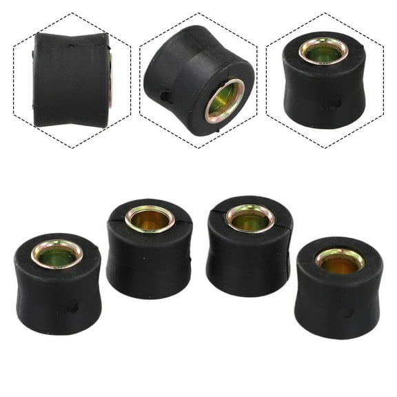 4X10Mm Rubber Shock Absorber Suspension Bushes Brush for Quad Dirt Bike Atv