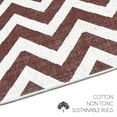 thumbnail image 4 of 2 x 3 Foot Heavy Duty Low Pile Area Rug - Ultra-Thin Non Slip Area Rug - Washable Cotton Indoor Rug for Front Door Foyer Rug for Entryway, 4 of 7