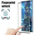 thumbnail image 4 of For Samsung Galaxy Note 8 Tempered Glass Screen Protector Designed Fingerprint Unlocking 3D Curved Edge Glass Full coverage .18 Thickness Cover [ Clear Black ], 4 of 7