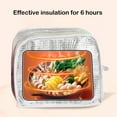 thumbnail image 4 of 100Fens Insulated Lunch Bags Bento Bags Cute Lunch Tote Bag Small Cooler Bags Waterproof Cartoon Lunch Box Bag for Work Picnic, 4 of 6