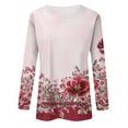 thumbnail image 4 of Scrubs Tops for Women Halloween Short Sleeve Oversize Lady formals Popular Bodybuilding, 4 of 5