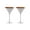 White/Bronze, variant on Stölzle Lausitz Olympia 8oz Martini Glasses Set of 2 White/Silver Lead-Free