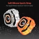 thumbnail image 4 of Correa Extensible De Silicona + Case Transparente Unisex M / L 41 / 44 / 45 / 49 mm Para Apple Watch Ultra Compatible Con Serie 8 / 7 / 6 / 5 / 4 / 3 / SE, 4 of 4