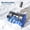 Black+Blue, variant on Ourlova 12" Cordless Snow Blower, Compact Snow Shovel for Driveway with 16.5 FT Throwing Distance, Includes 20V 1×4.0Ah Battery & Quick Charger