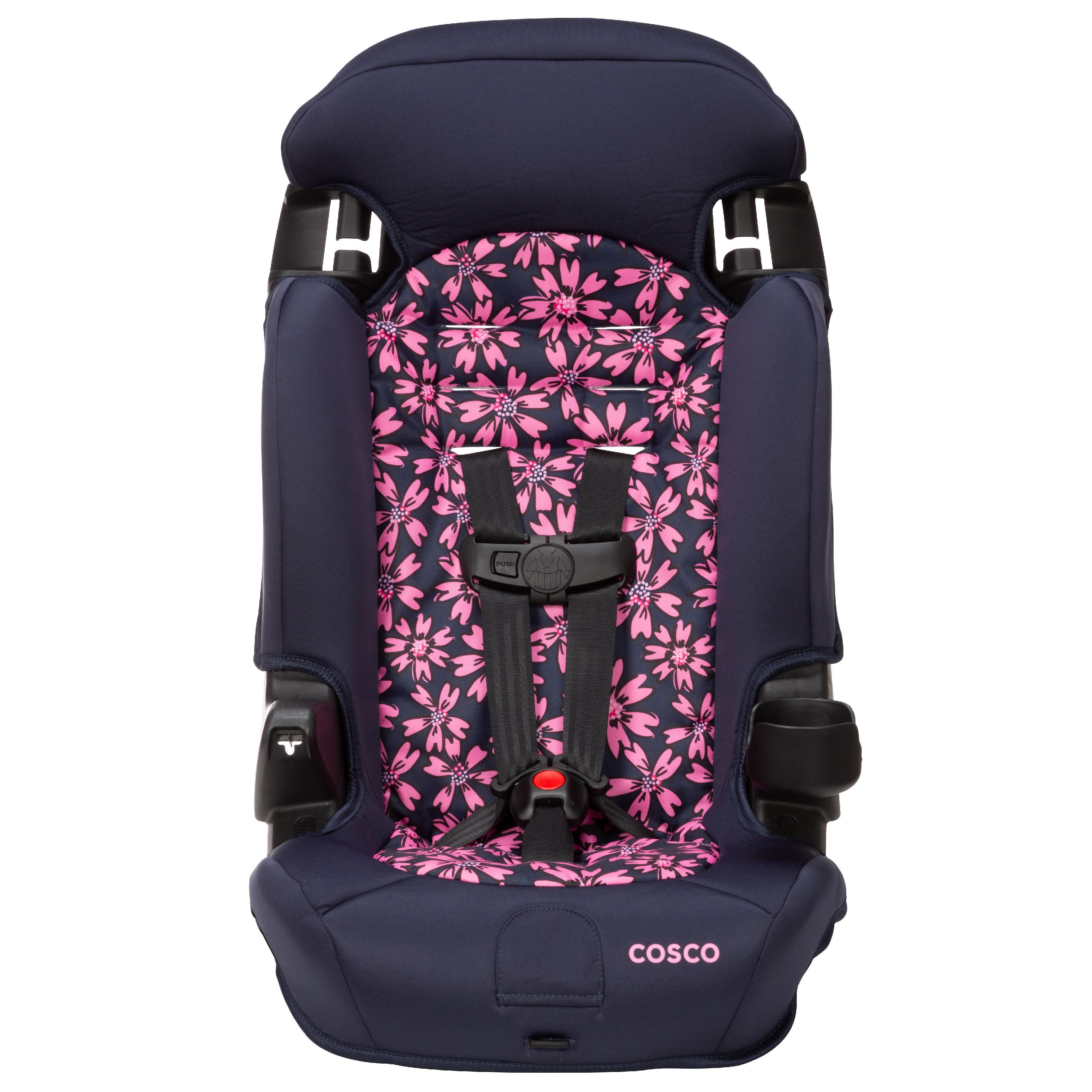 Cosco Finale 2 in 1 Booster Car Seat Pink Amaryllis Walmart 