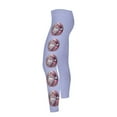 thumbnail image 4 of Pants for Women Christmas Print Leggings Sports Fitness Pants Solid Colored Casual Tight Fitting Yoga Pants Stretch Leggings,Womens Pants Light Blue S, 4 of 6