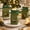 Green, variant on 10Pcs Christmas Gift Boxes, Gingerbread House Favor Boxes with Ribbon Bow, Candy Treat Boxes for Holiday Party & Gift Packaging
