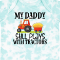 thumbnail image 4 of Inktastic Farming Daddy Plays with Tractors Boys or Girls Baby Bodysuit, 4 of 5