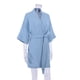 thumbnail image 5 of Minnieouse Bata informal de algodón de crespón para mujer, albornoces de gasa de capas, ropa de dormir con cordones, ropa de baño para el Pijama Verde S, 5 of 6