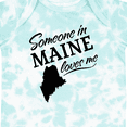thumbnail image 4 of Inktastic Someone in Maine Loves Me Boys or Girls Baby Bodysuit, 4 of 5