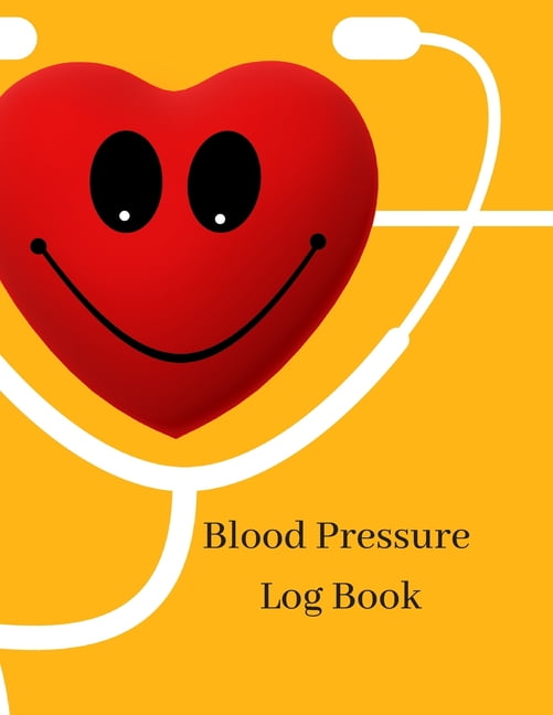 Blood Pressure Log Book Blood Pressure Record Book, 53 Weeks of Daily