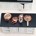 thumbnail image 3 of 1/12 Casa de MuñEcas Mini Utensilios de Cocina Cuchara Batidora Soporte de CeráMica para DecoracióN de Cocina Comida Miniaturas Vajilla Muebles, 3 of 5