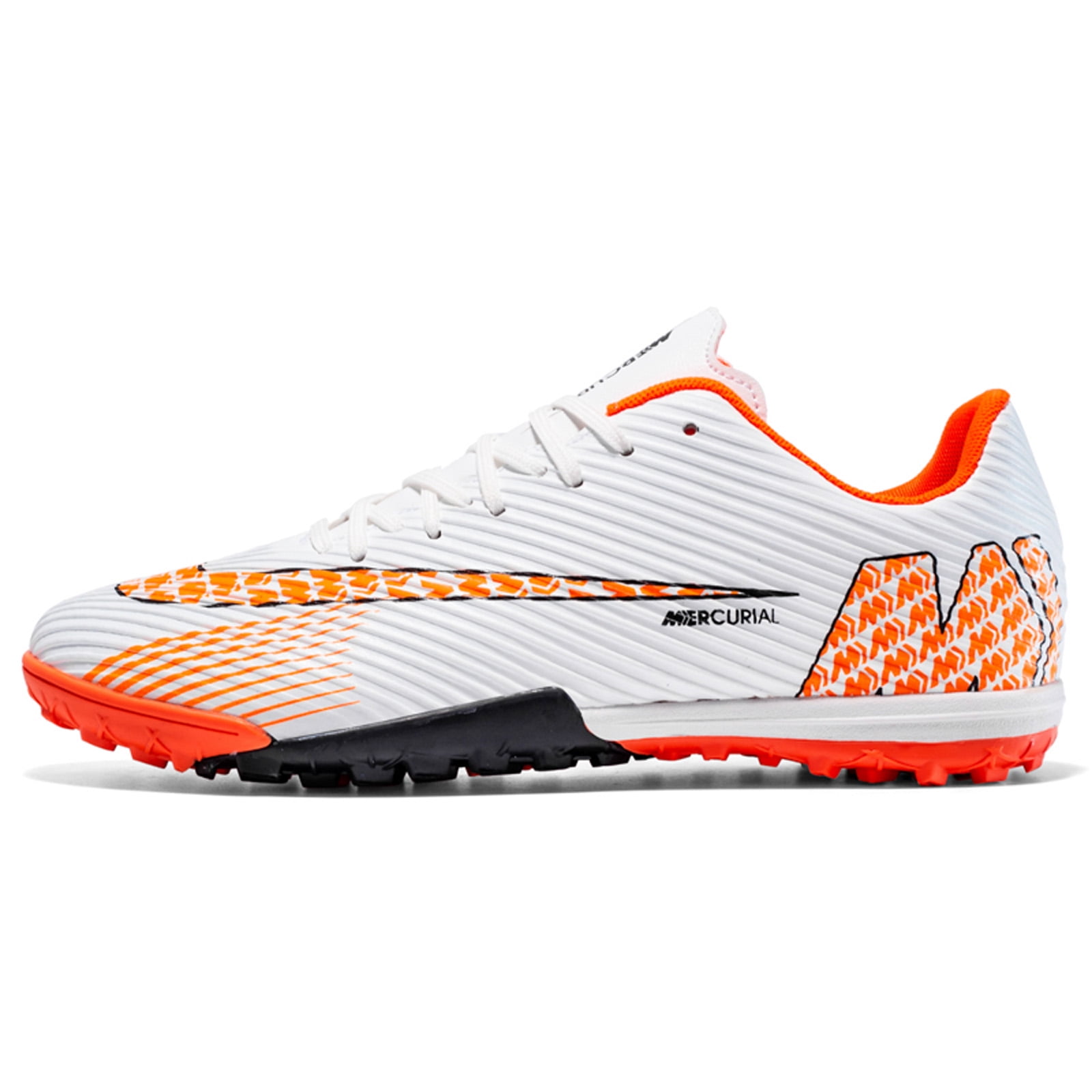 cleated athletic shoes