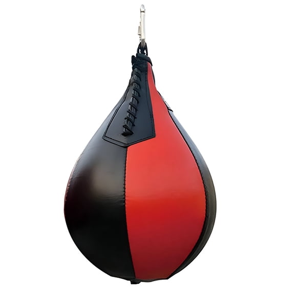 BESTSKY Sport Fitness MMA Boxing Punching Ball Speed Training Bag Leather Pear