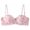 Pink, variant on 2026 New Cartoon Cat Underwear Women Small Breast Push Up Sweet Cute Bra