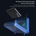 thumbnail image 3 of Kitchen Toilet Mobile Phone Holder Waterproof Touchable Case Wall Mounted Bath Bathroom Phone Shelves Storage Box, 3 of 8