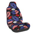 thumbnail image 1 of Wukai American With Lips Full Set Car Seat Covers with Soft Padding Universal Auto Front Seats Protector and Cushion Mat, 1 of 5