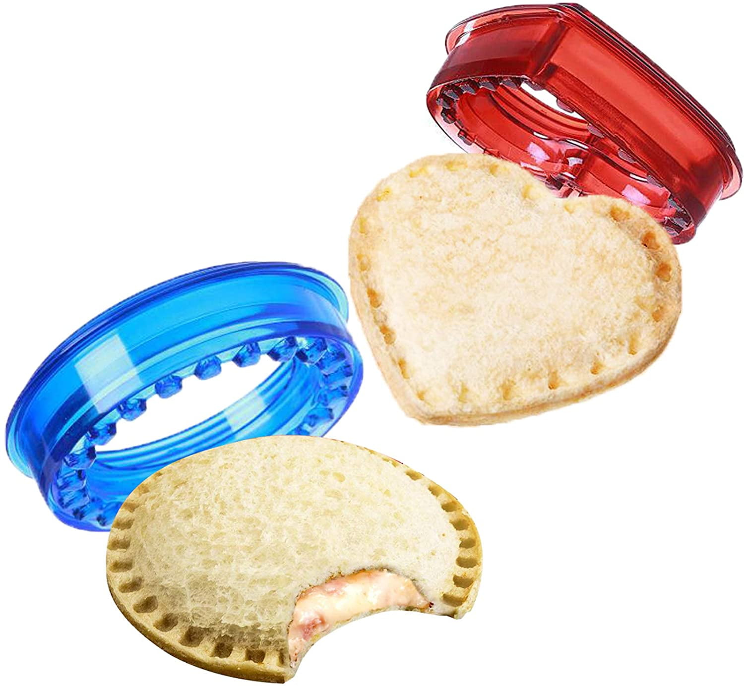 16PCS Cake Cookie Toast Sandwich Cutter Mould Mold Gadgets Set for Kids Children 