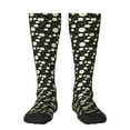 thumbnail image 2 of Lsque Daisy Printed Crew Socks Men's Women's LightWeight Thin Casual Calf Socks ,Knee High Socks,Cotton Socks, 2 of 9