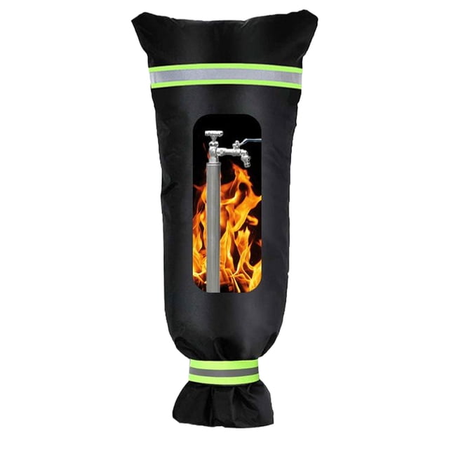 Cubierta de grifo gruesa Matsuzay con tira reflectante Protector contra heladas de invierno