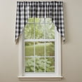 thumbnail image 2 of Park Designs Black Cream Buffalo Check Swag 36''L, 2 of 6