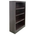 thumbnail image 3 of Pemberly Row 4 Shelf Single Wide Wood Bookcase 30"Wx48"H in Espresso, 3 of 7
