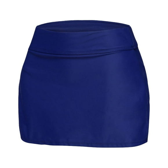 Traje de baño Yuarrent Transpirable Delgado Cinturón ancho Azul oscuro L