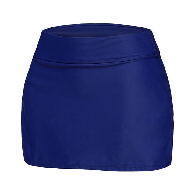 Traje de baño Wosthever de natación azul oscuro L, forro incorporado, cordón de ajuste