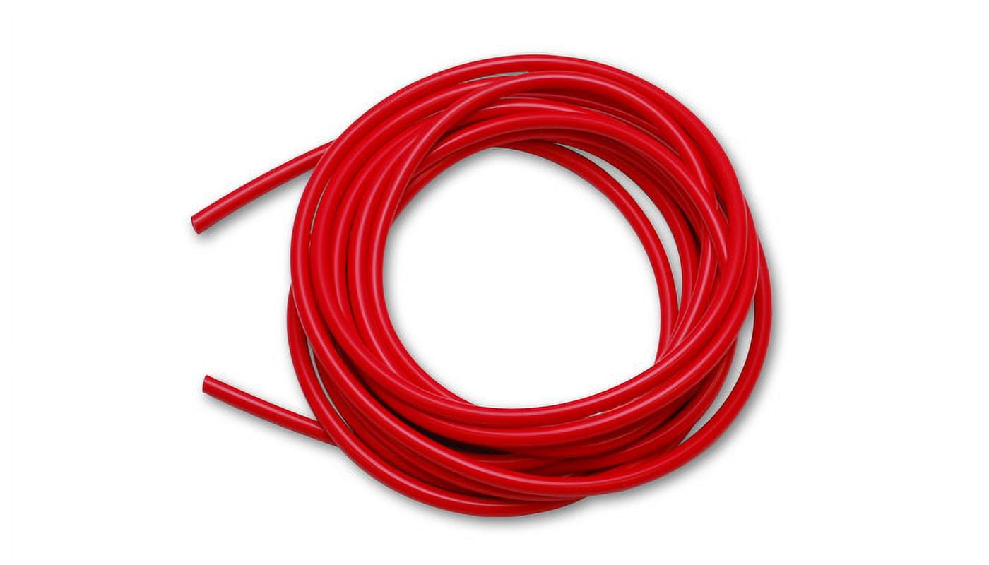 Vibrant Performance 2103R VIB2103R 1/4IN (6MM) I.D. X 25FT SILICONE VACUUM HOSE BULK PACK - RED