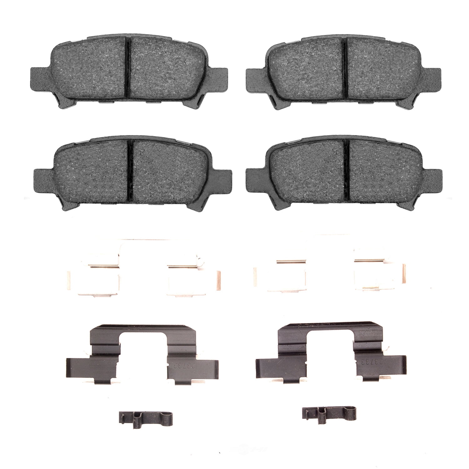 Dynamic Friction Company 1115-0770-03 DFC Active Performance Pads and Hardware Kit