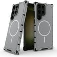 thumbnail image 1 of Funda para Samsung Galaxy S24 Ultra 5G [Compatible con Airbag MagSafe] de Grado Militar Funda Protectora Anticaída de Color Sólido para Teléfono, Gris, para Galaxy S24 Ultra 5G, 1 of 8