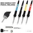 thumbnail image 4 of Huluwajiuyeye 60W US Spec Internal Heated Soldering Home Electronics Tool Temperature Control Constant Heat Soldering Terminal Screwdriver Home Handyman Magazine T9 Screwdriver Pliers Set with Garden, 4 of 6