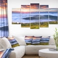 thumbnail image 1 of Colorful Sunrise Over Foggy Waters, 1 of 3