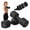 Black, variant on AbahubFit Adjustable Dumbbells Set for Women, Click-Lock Design with 12 Weight Plates, 4-in-1 Multiple Weight Options, Compact Home Gym Equipment