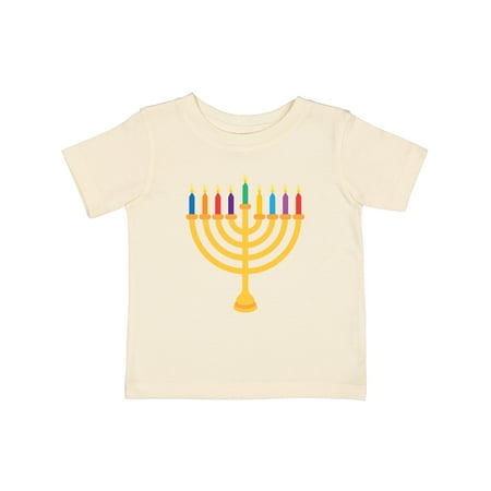 

Inktastic Hanukkah Menorah Candles Gift Baby Boy or Baby Girl T-Shirt