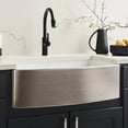 thumbnail image 5 of Native Trails Fireclay Kitchen Sink With Platinum Finish PMK3320-P, 5 of 7