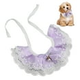 thumbnail image 4 of Cat Lace Scarf, Comfortable Exquisite Design Cat Saliva Towel  For Small Medium Cats, 4 of 8