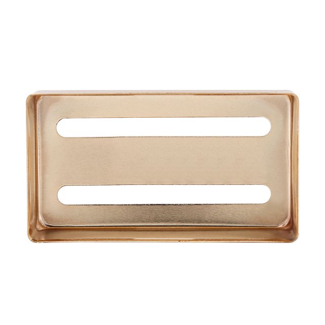 Cubierta para Pastilla, Estuche para Pastilla de Guitarra de Metal Con dos Ranuras, Cubierta Humbucker de Latón, Protegido la Pastilla, Control de Ruido para Guitarras Eléctricas