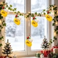 thumbnail image 6 of AOMXGD 2 Pack Mini Christmas Stocking Ornaments, Plastic Hanging Decor for Xmas Tree Mantel Holiday Party Decor, 2 Count, 6 of 6