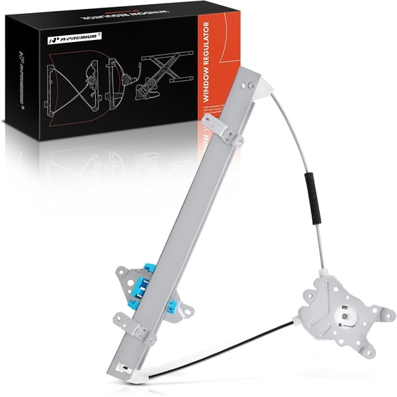 A-Premium Electric Power Window Regulator Without Motor Compatible with Mitsubishi Outlander 2003 2004 2005 2006, Front Left Driver Side