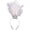 white, variant on Yvsxxv 1Pc Red Feather Crystal 1920s Flapper Headband Hair Accessories