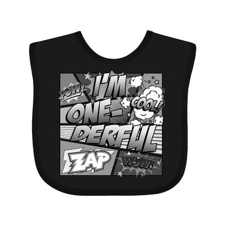 

Inktastic I m One Derful Gift Baby Boy or Baby Girl Bib