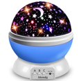 thumbnail image 1 of Proyector de luz nocturna con cielo estrellado para niños, luz LED para bebés con rotación de 360 grados., 1 of 5